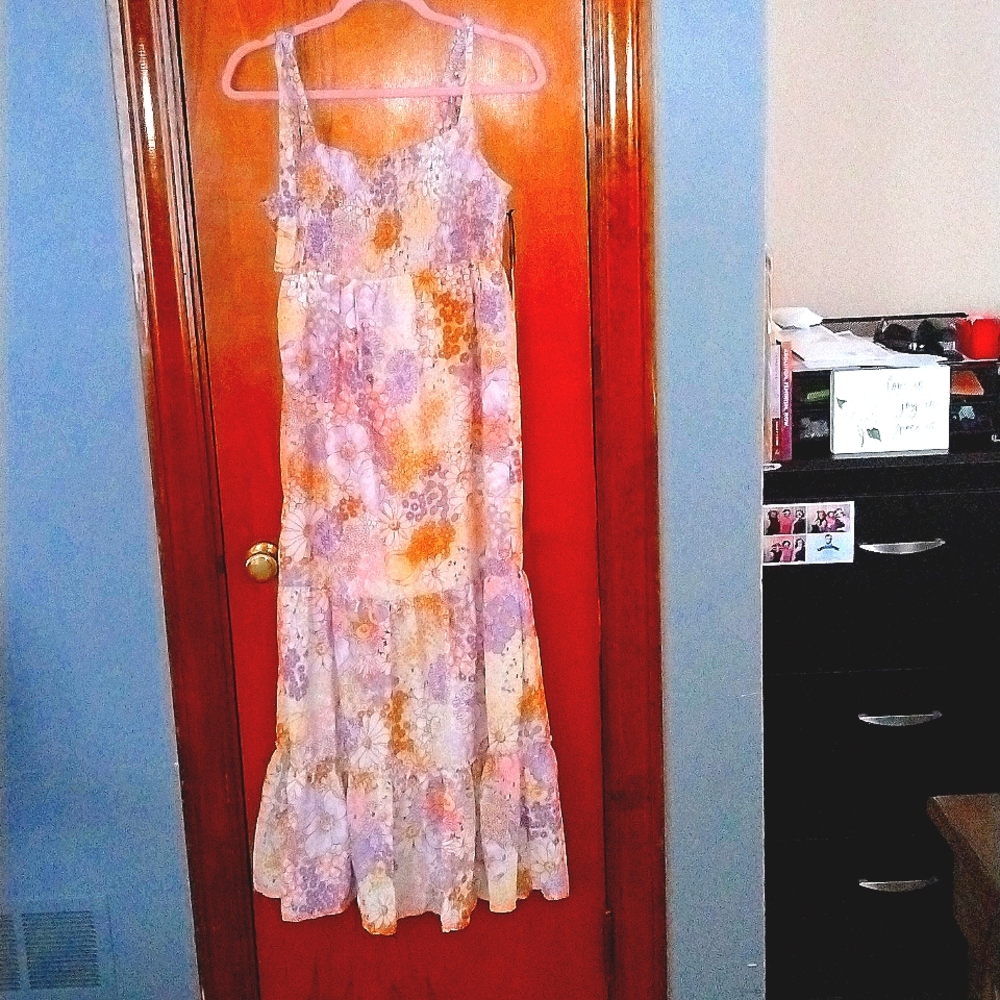 A floral dress